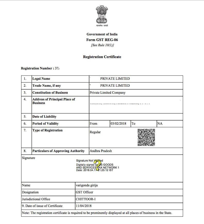 GST Registration Certificate - Your Key to Tax Compliance, gst registration in delhi