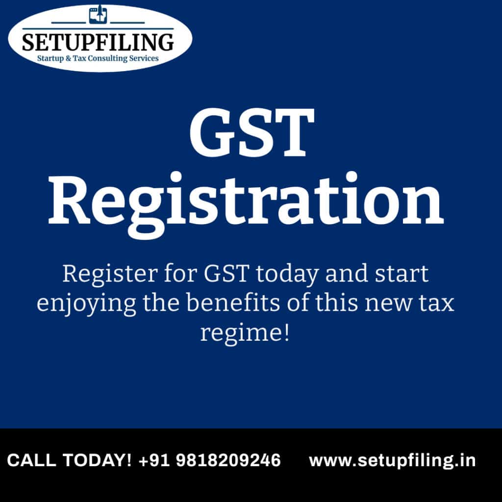 GST Registration in Indore