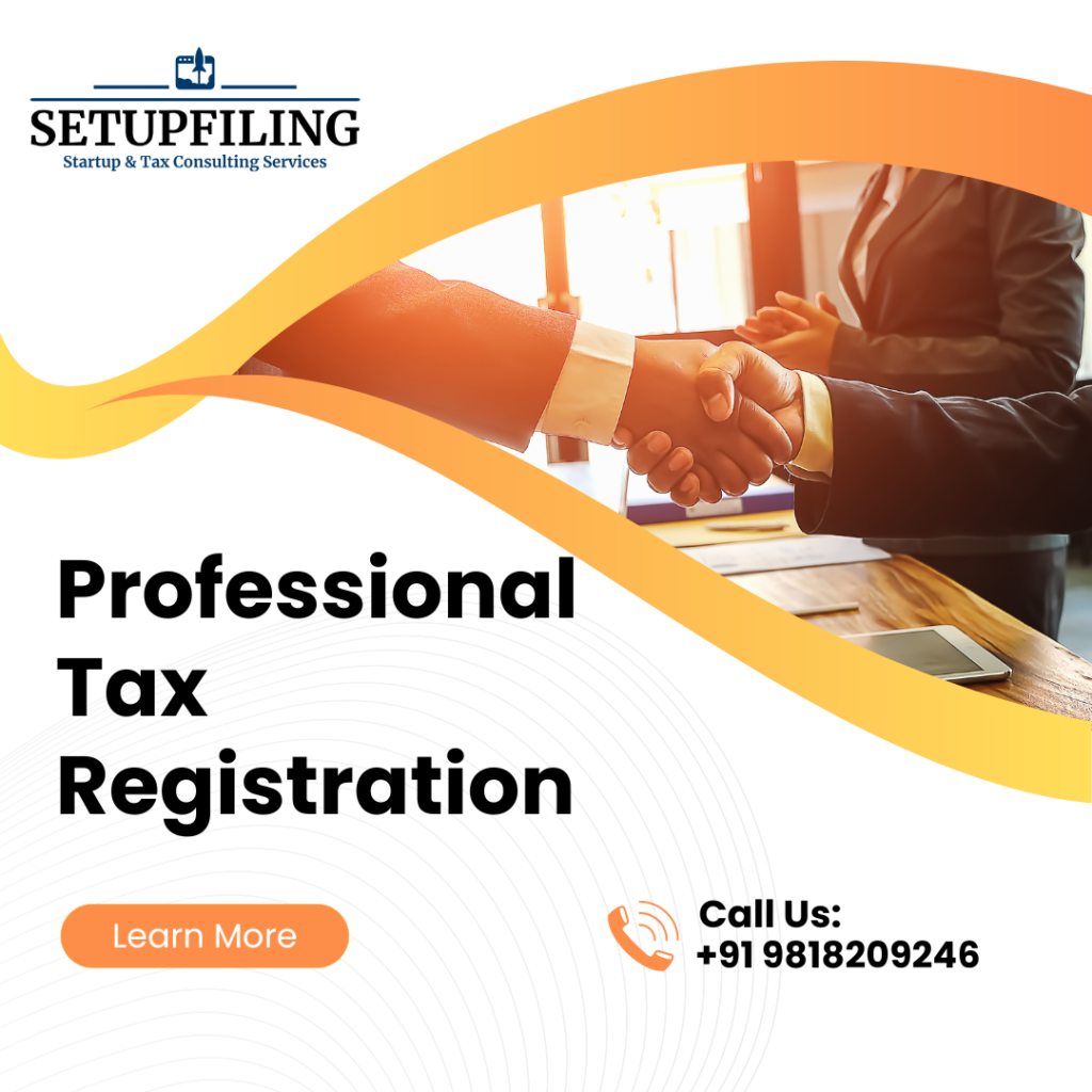 West Bengal Professional Tax Registration