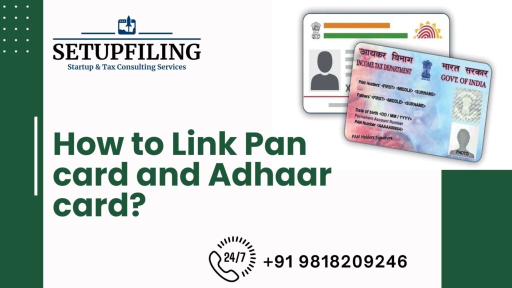 How to Link PAN Card and Aadhaar Card