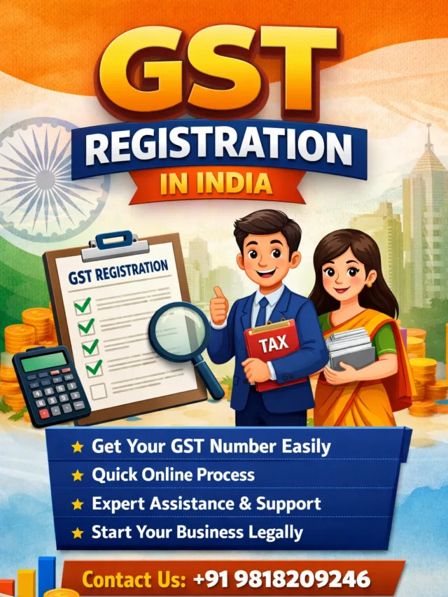GST registration application process for service providers in India
