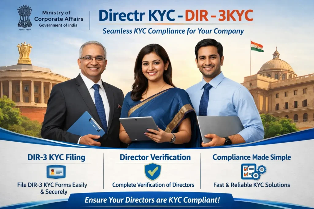 director kyc, dir-3 kyc