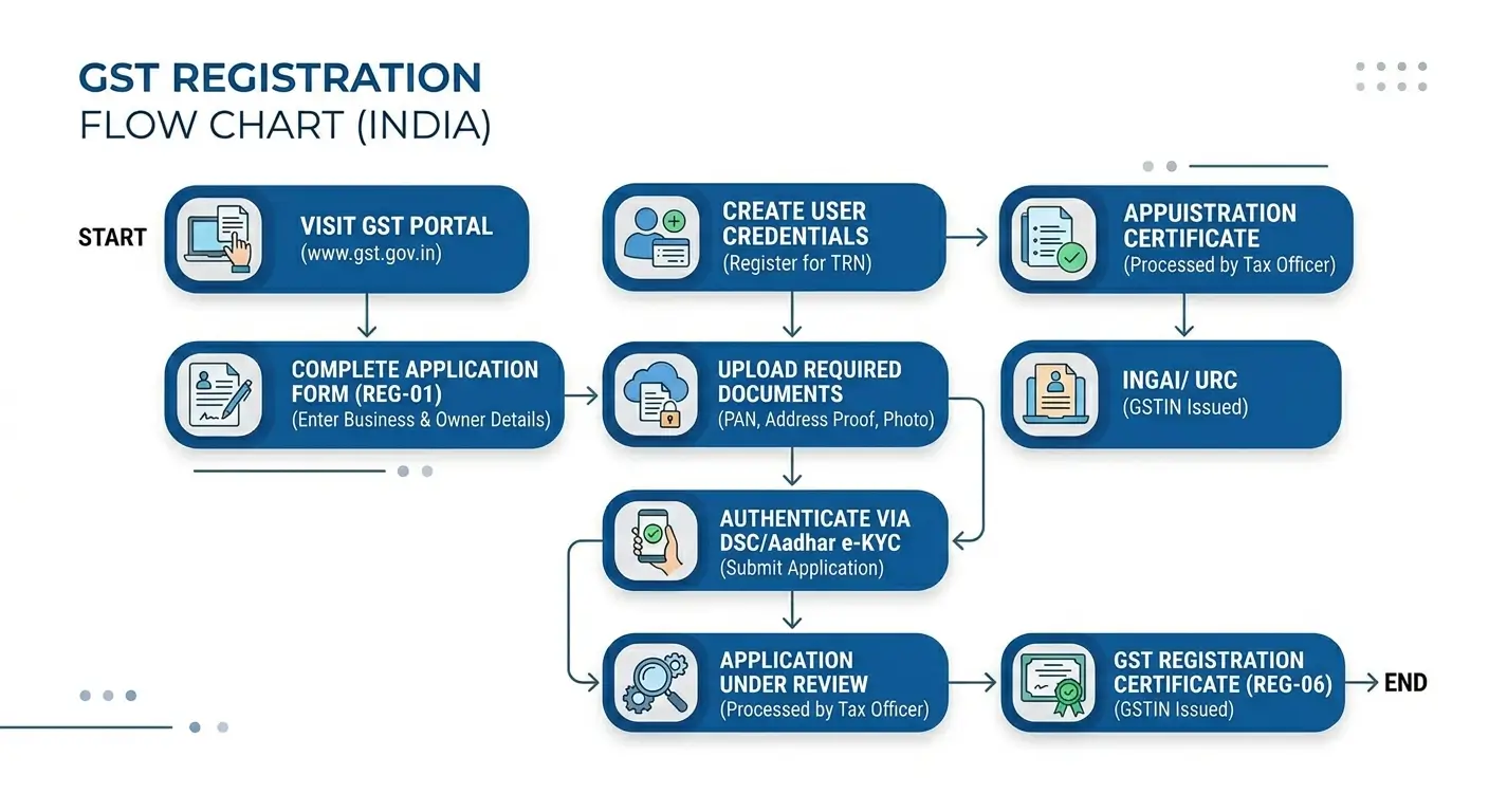 gst registration process