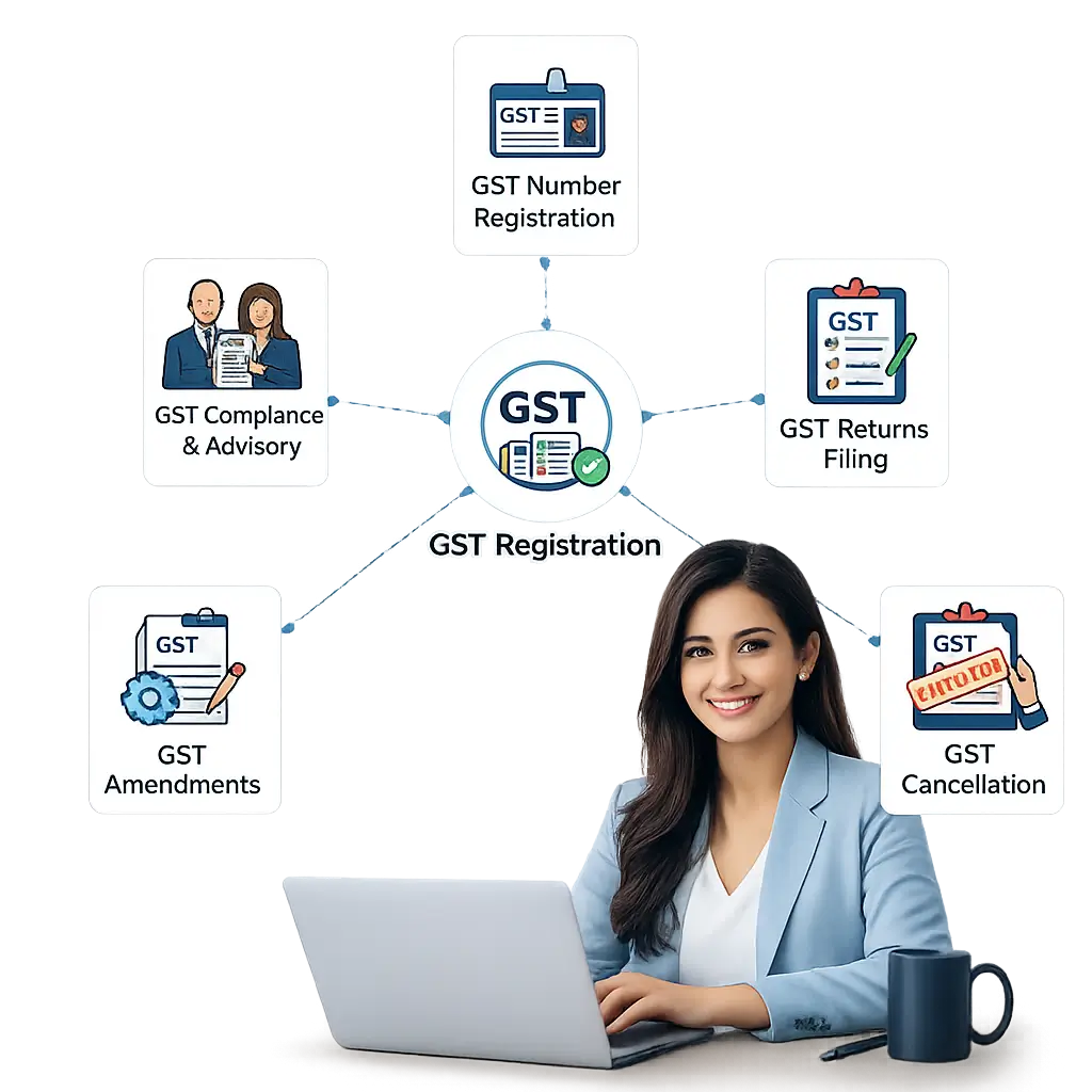 GST Registration fees in India
