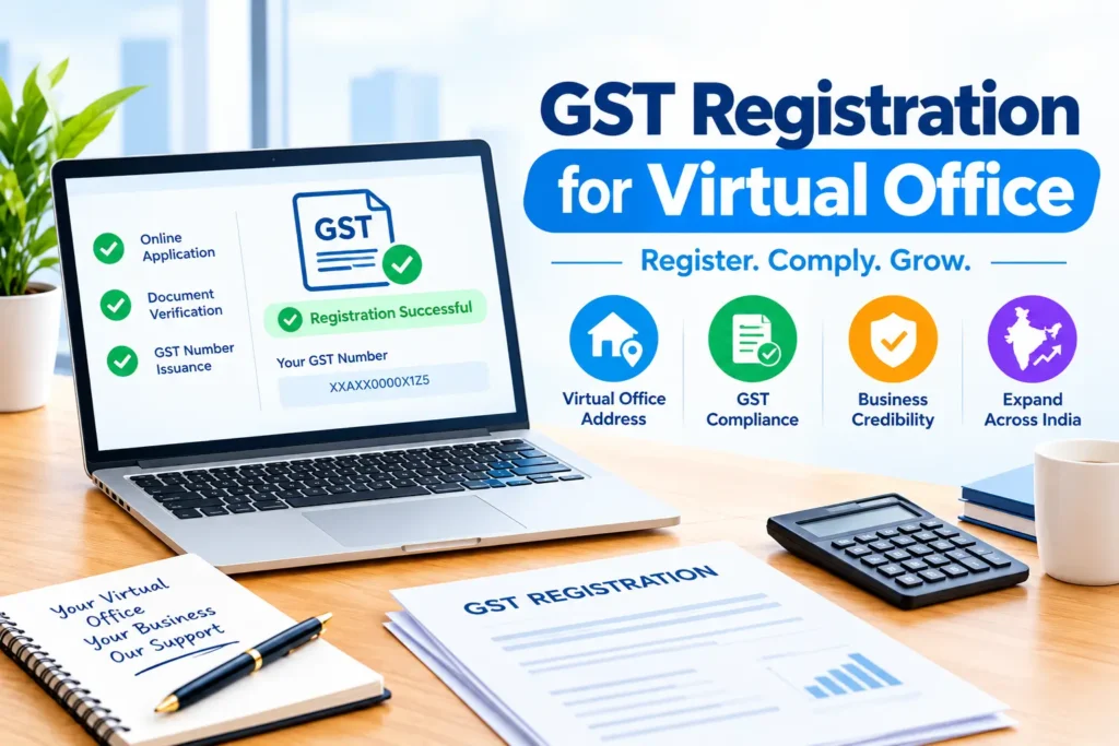 GST Registration for Virtual Office in India