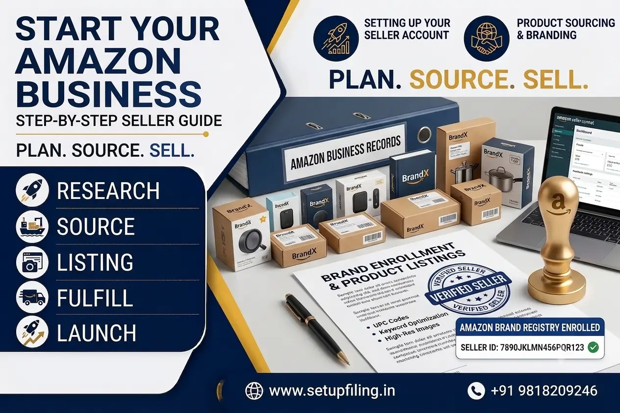 How to start a business on Amazon in India &mdash; GST registration and seller account setup guide