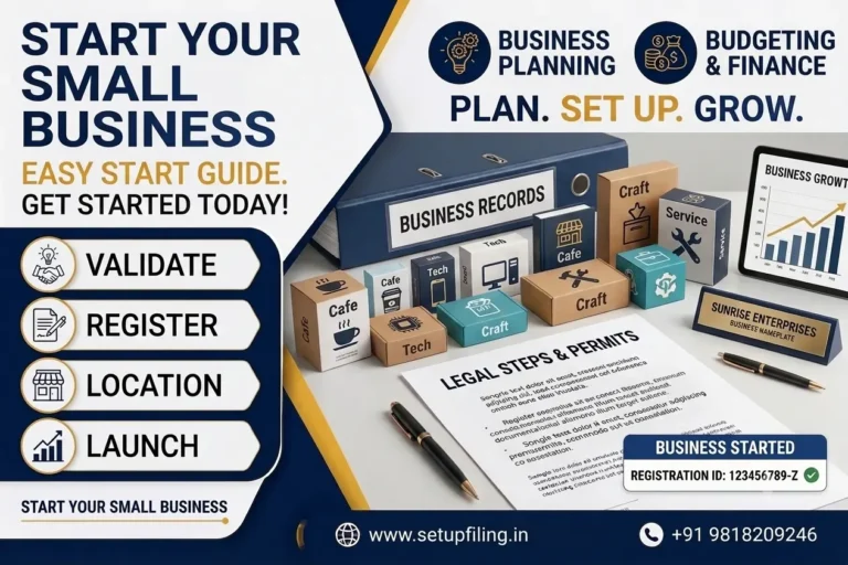 How to Start a Small Business in India