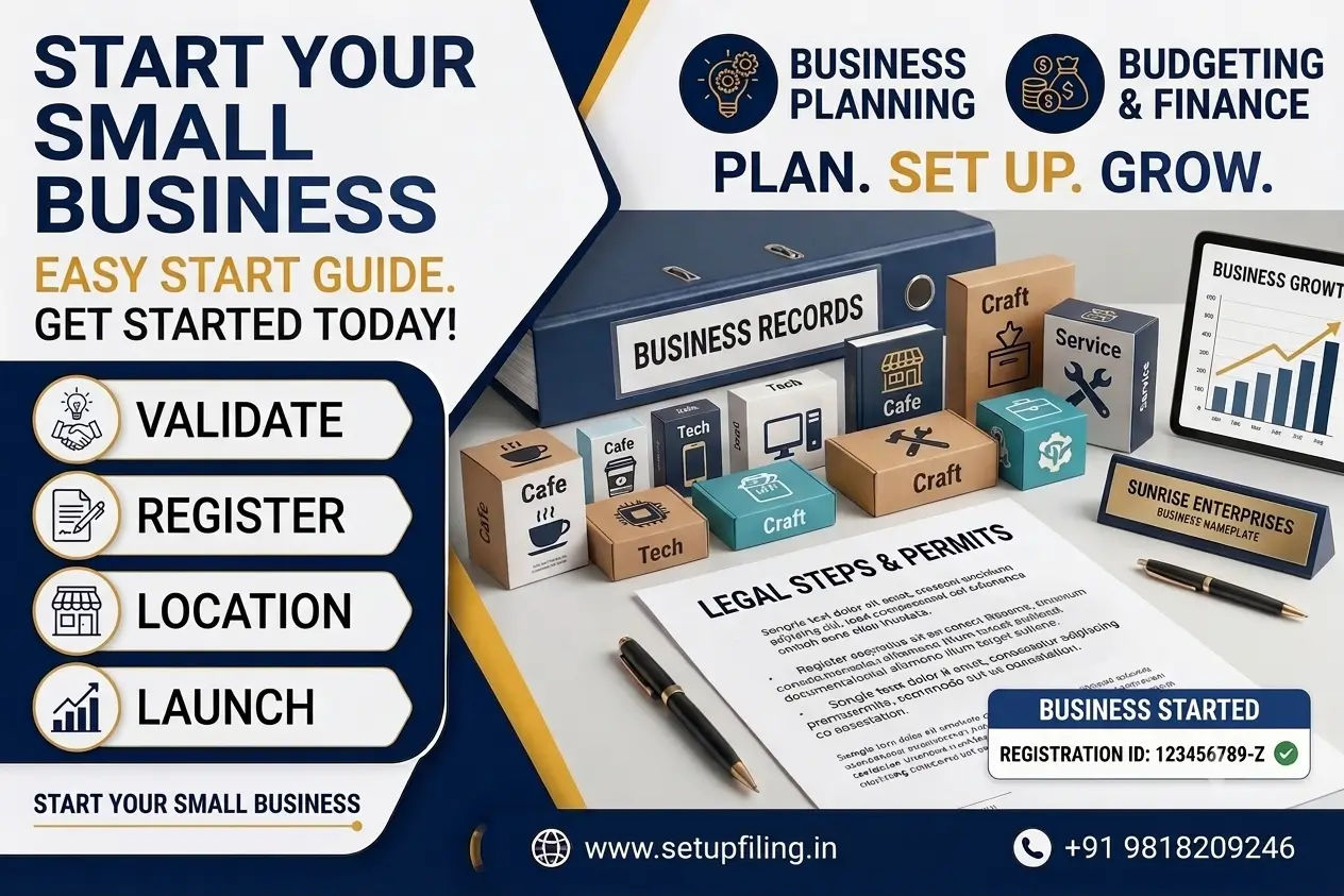 How to start a small business in India &mdash; registration, licenses and funding guide