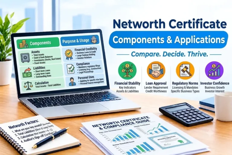 Net Worth Certificate in India: Meaning, Documents and Application Process