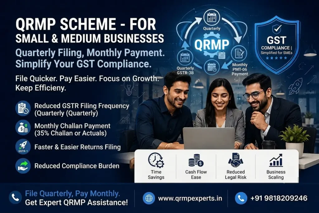 QRMP Scheme under GST in India
