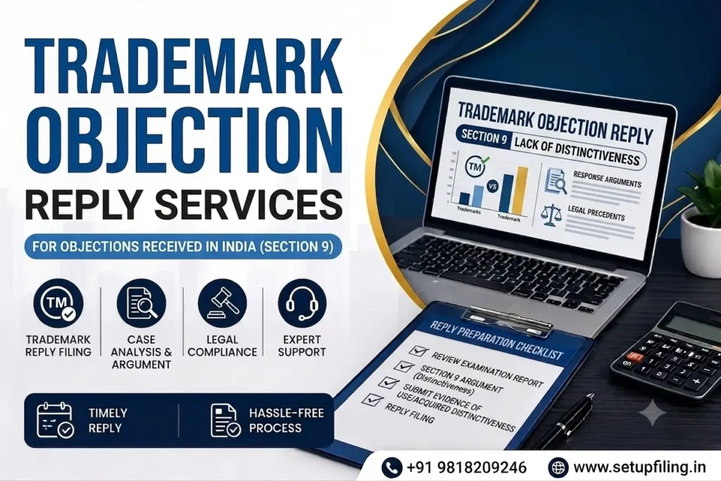 Trademark Objection Reply Under Section 9