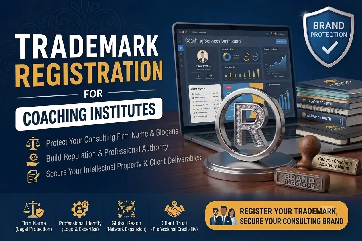 Trademark registration for coaching institutes in India - education brand protection