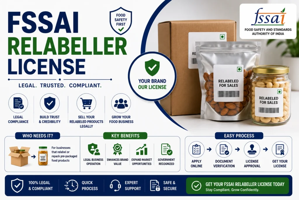 FSSAI Relabeller License in India