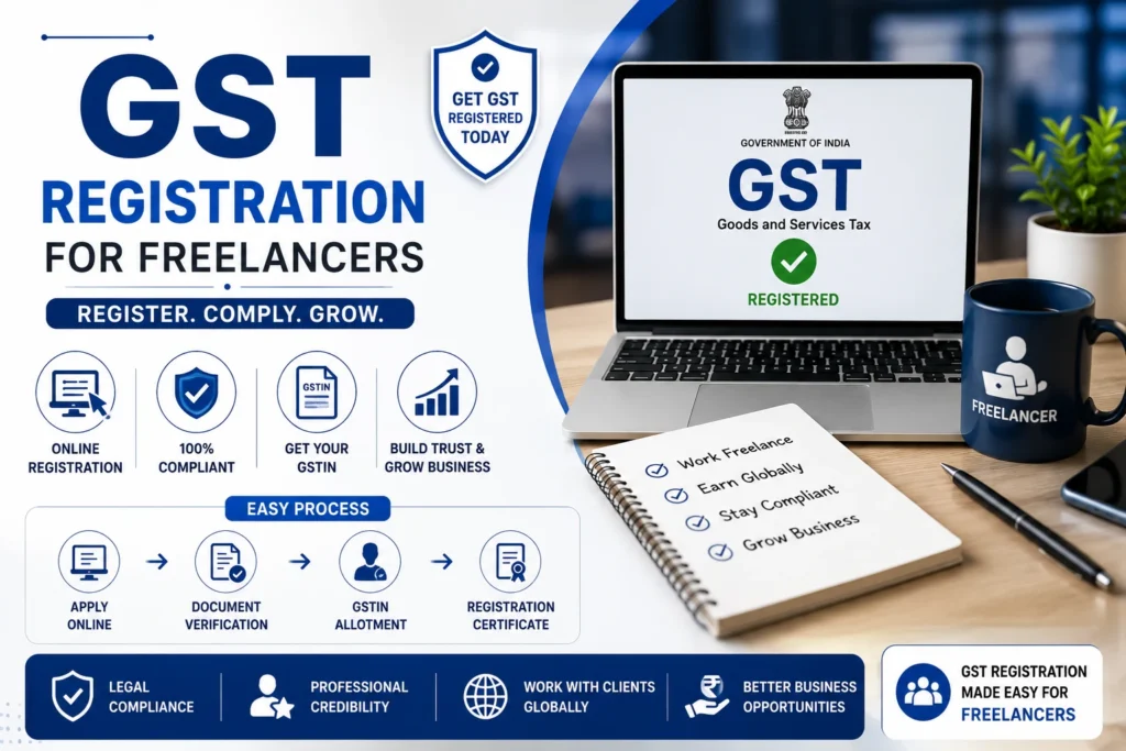 GST Registration for Freelancers in India