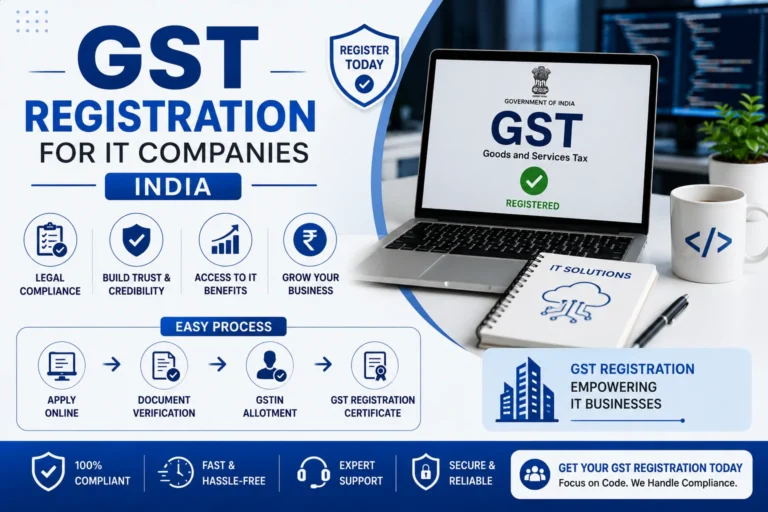 GST Registration for IT Companies in India - SetupFiling.in GST Registration for IT Companies in India