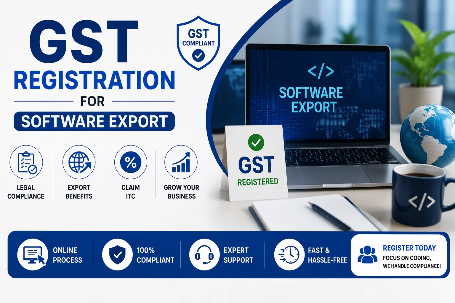 GST Registration for Software Export in India