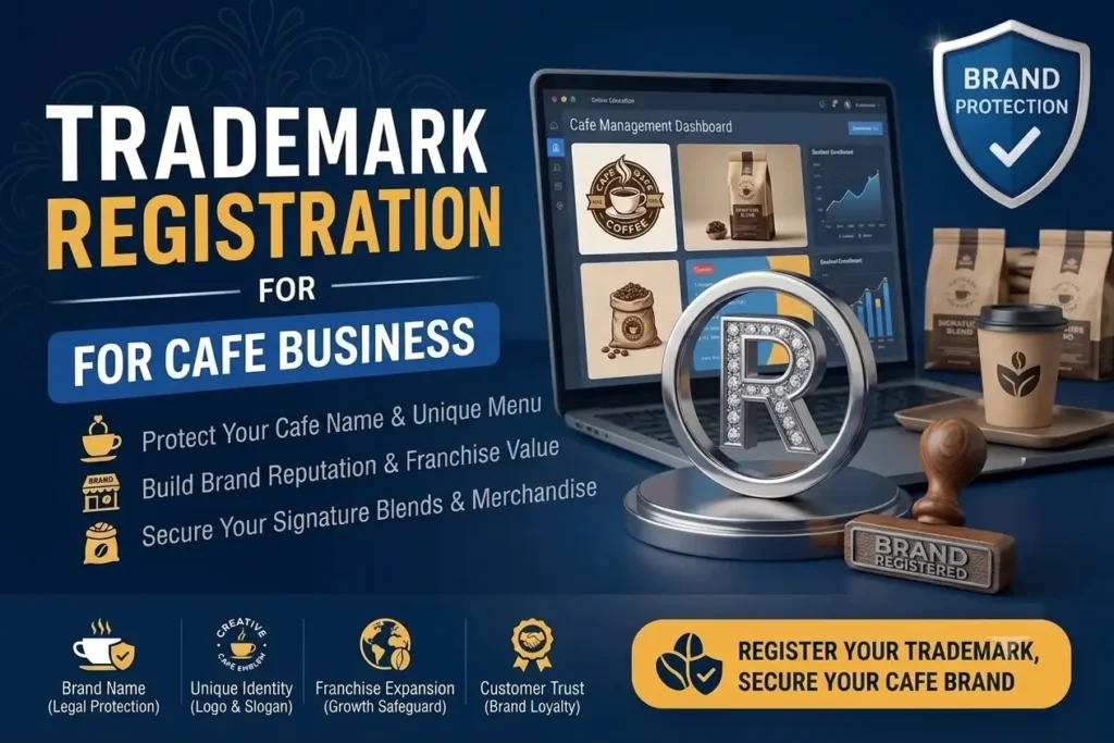 Trademark registration for cafes in India