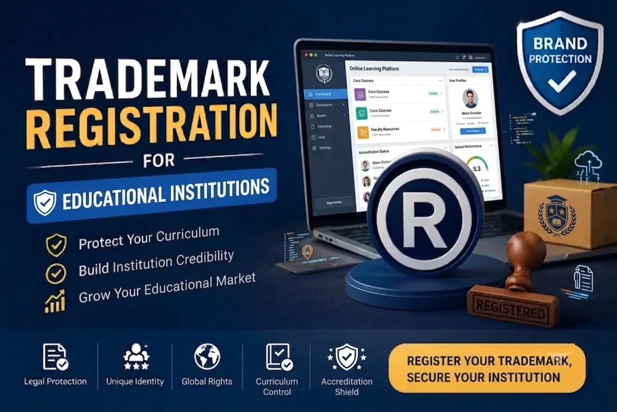 Trademark Registration for Educational Institutions - SetupFiling.in Trademark registration process for educational institutions in India