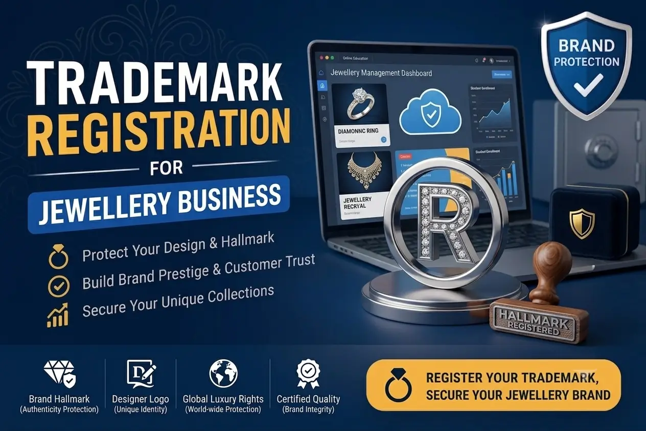 Trademark Registration for Jewellery Business in India - SetupFiling.in Trademark registration process for jewellery business in India