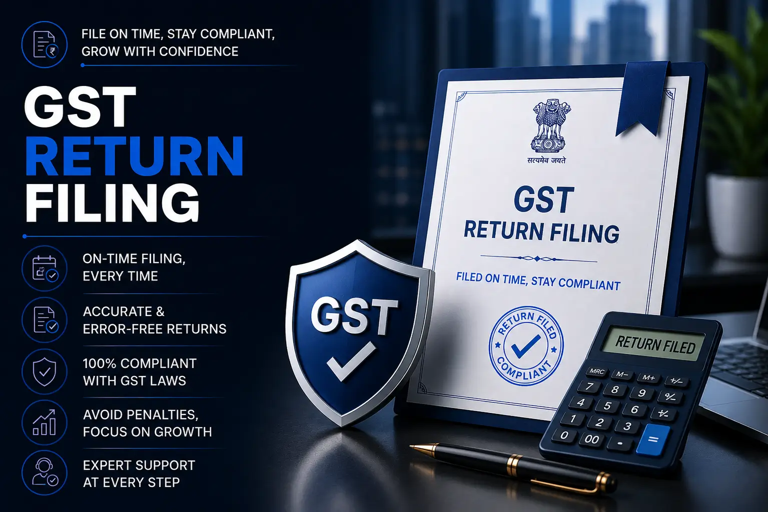 GST return filing in India
