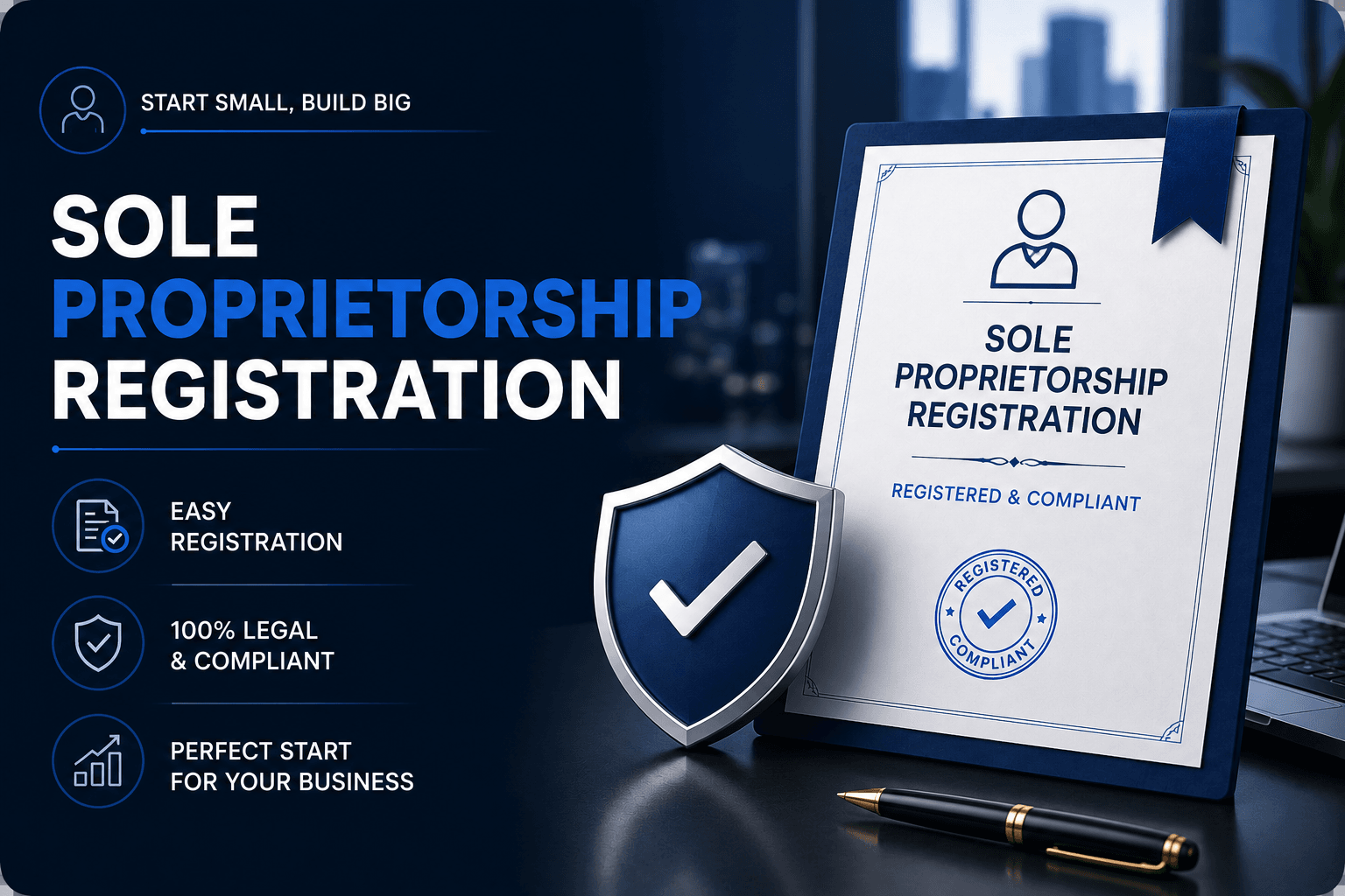 Sole proprietorship registration in India