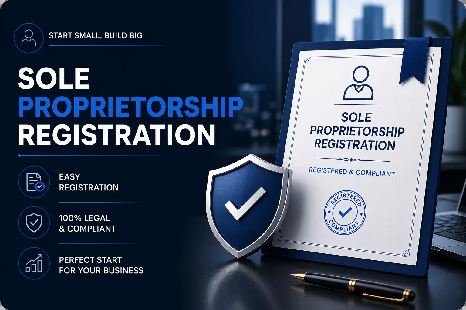 Sole proprietorship registration in India