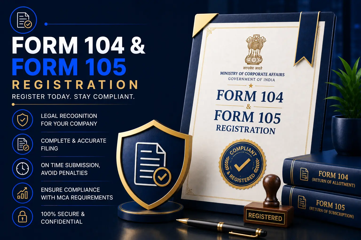 An NGO trustee submitting Form 104 and Form 105 on the Income Tax e-filing portal to receive a 12A and 80G registration certificate.