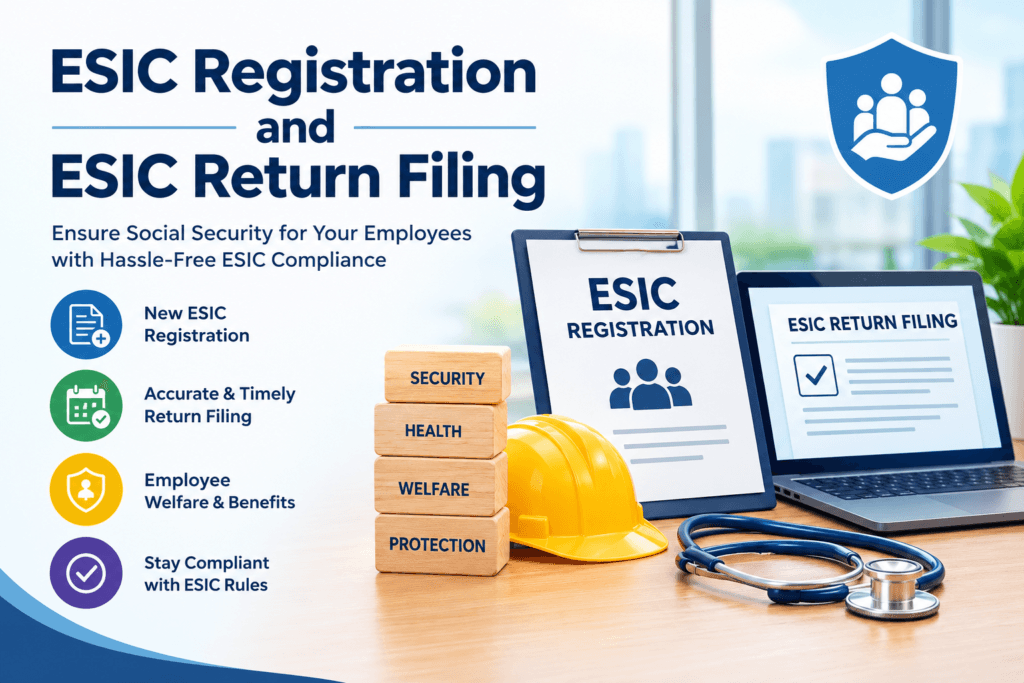 ESIC Registration and ESIC Return Filing in India