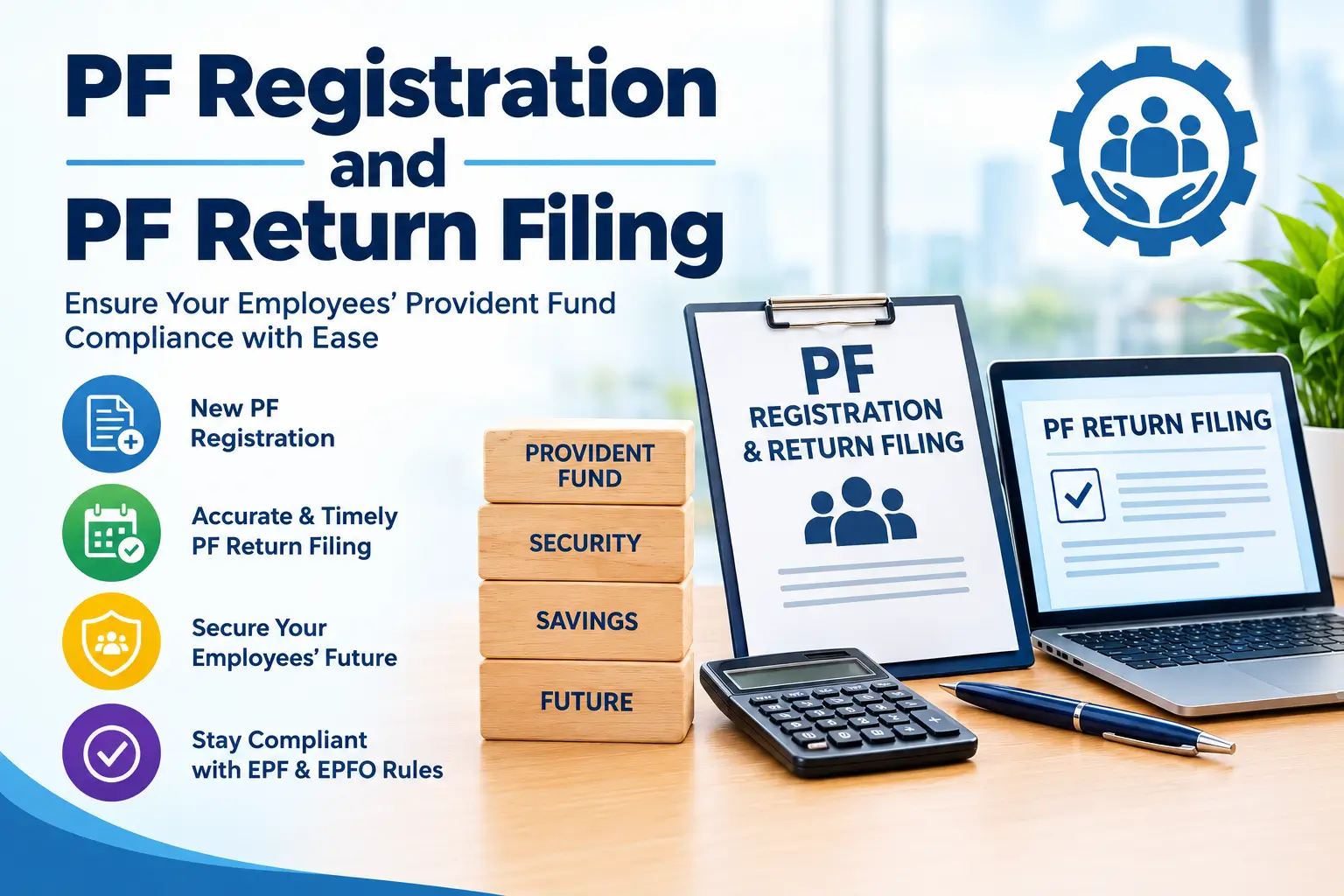 PF Registration and PF Return Filing in India
